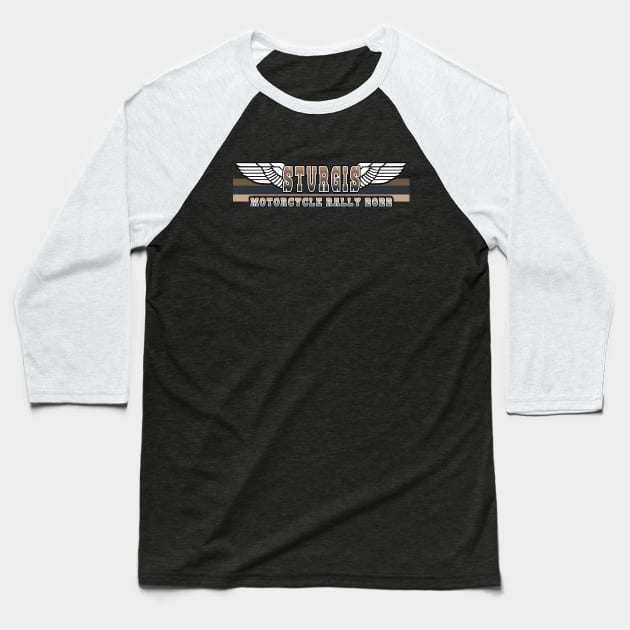 Sturgis Motorcycle Rally 2022 Baseball T-Shirt by DisenyosDeMike